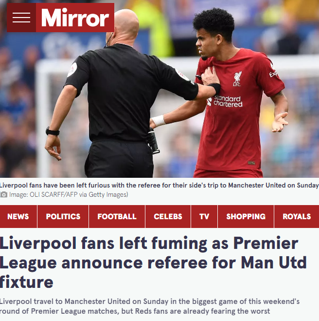 利物浦遭遇争议判罚，裁判组回应：执法公正，重要一个加入.的简单介绍